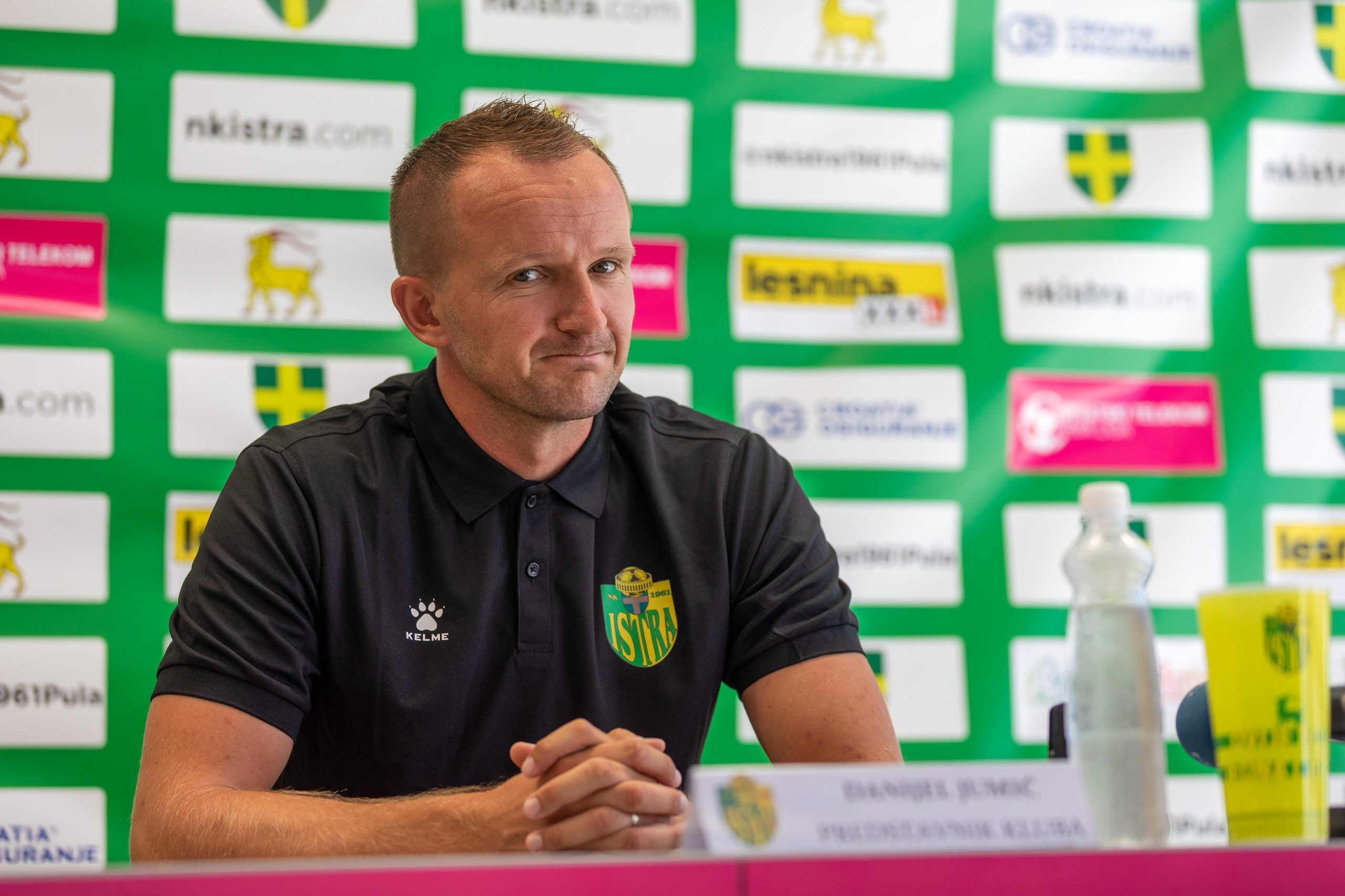 20.08.2020., Pula - 
Konferencija za medije uoci utakmice 2. kola HT prve lige izmedju NK Istra 1961 i GNK Dinamo Zagreb. N
Photo: Srecko Niketic/PIXSELL