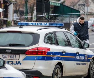 20.12.2020., Zagreb - Jutros oko 03,30 sati u Zagrebu, Podsusedska aleja bb, doslo je do ostecenja bankomata za sada nepoznatim eksplozivnim sredstvom.Ocevid je u tijeku
Photo: Emica Elvedji/PIXSELL