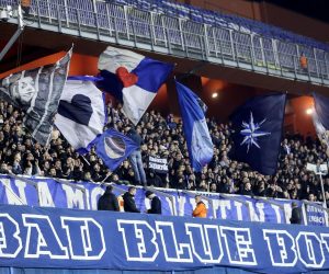22.11.2019., Stadion Maksimir, Zagreb - Hrvatski telekom Prva liga, 16. kolo, GNK Dinamo - HNK Hajduk. BBB. 
Photo: Goran Stanzl/PIXSELL
