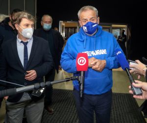 22.11.2020., Zagreb - Premijera dokumentarnog filma Kumek, redatelja Daria Juricana u kinu Studentskog centra. Gradonacelnik Milan Bandic. 

Photo: Marin Tironi/PIXSELL