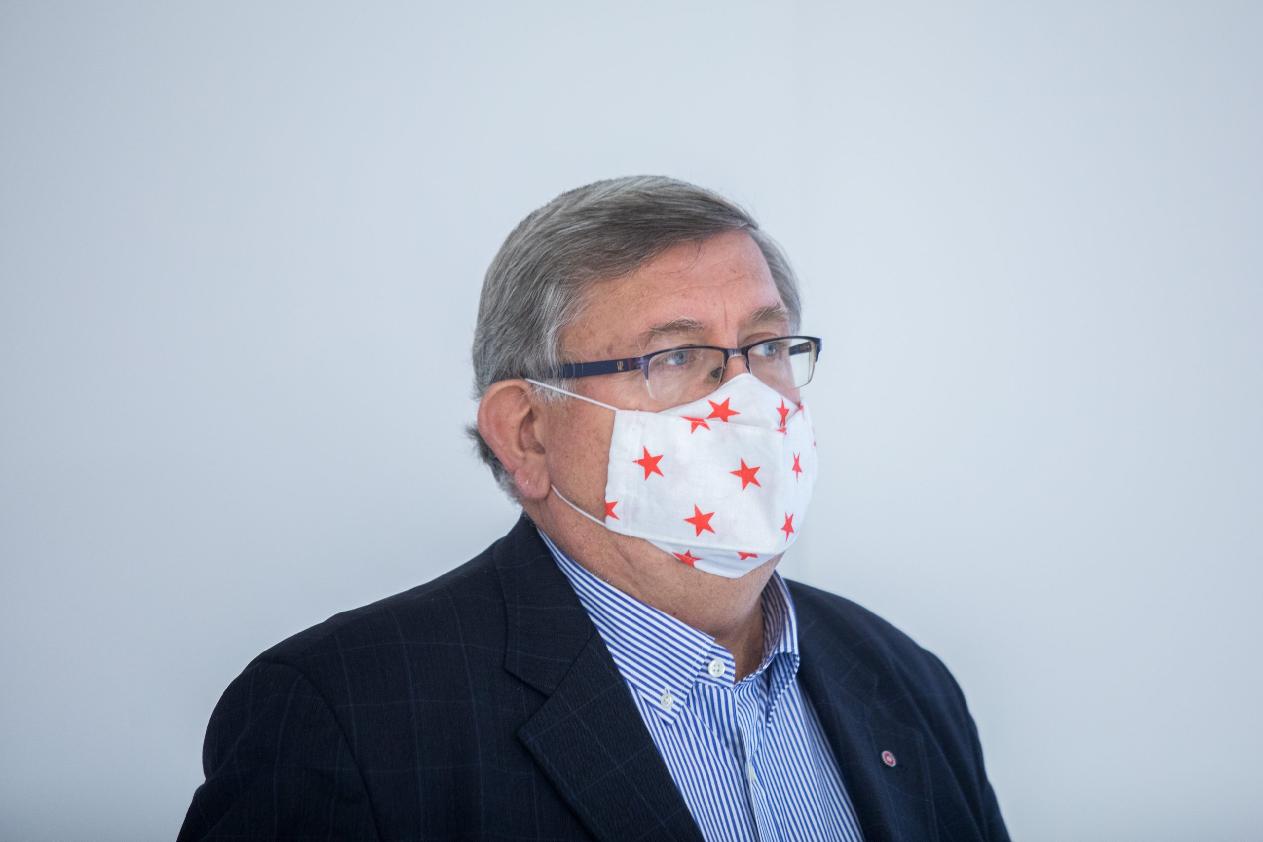 21.12.2020., Rijeka - Otvaranje Tehnolosko-edukacijskog poduzetnickog inkubatora Proizvodni park Torpedo. Za taj projekt gradu Rijeci je odobreno bespovratnih 19,3 milijuna kuna iz Europskog fonda za regionalni razvoj.Gradonacelnik Rijeke Vojko Obersnel  Photo: Nel Pavletic/PIXSELL