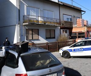 23.02.2021., Ruscica - U obiteljskoj kuci u Ruscici pokraj Slavonskog Broda dogodilo se ubojstvo, sin je navodno ubio oca. U tijeku je ocevid.
Photo: Ivica Galovic/PIXSELL