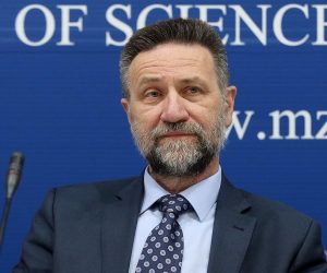 24.05.2017., Zagreb - Konferencija za medije na temu provedbe cjelovite reforme obrazovanja odrzana je u Ministarstvu znanosti i obrazovanja.  Prof. dr. sc. Pavo Barisic, ministar znanosti i obrazovanja. 
Photo: Goran Stanzl/PIXSELL