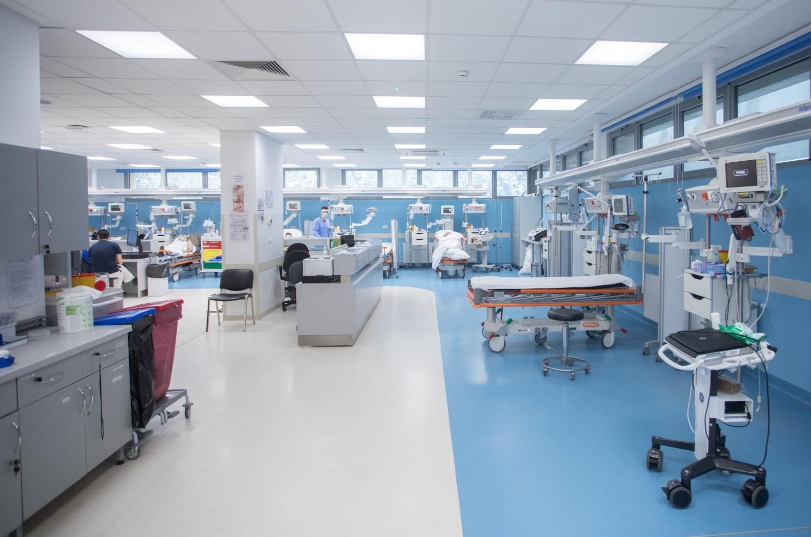 27.11.2020., Rijeka - Reportaza o zaposlenicima i popunjenosti hitnog medicinskog trakta u Kbc-u Susak tijekom pandemije Coronavirusa. 
Photo: Nel Pavletic/PIXSELL