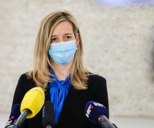 29.01.2021,Zagreb,Sabor - Mirela Ahmetovic,zastupnica SDP-a osvrnula se na otvaranje LNG terminala u Omislju.
Photo: Jurica Galoic/PIXSELL