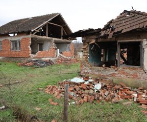29.01.2021., Glina, Majske poljana - Mjesec dana od razornog potresa koji je pogodio Petrnju, Sisak i Glinu, a Majske poljane i dalje su rusevina.Photo: Marko Prpic/PIXSELL