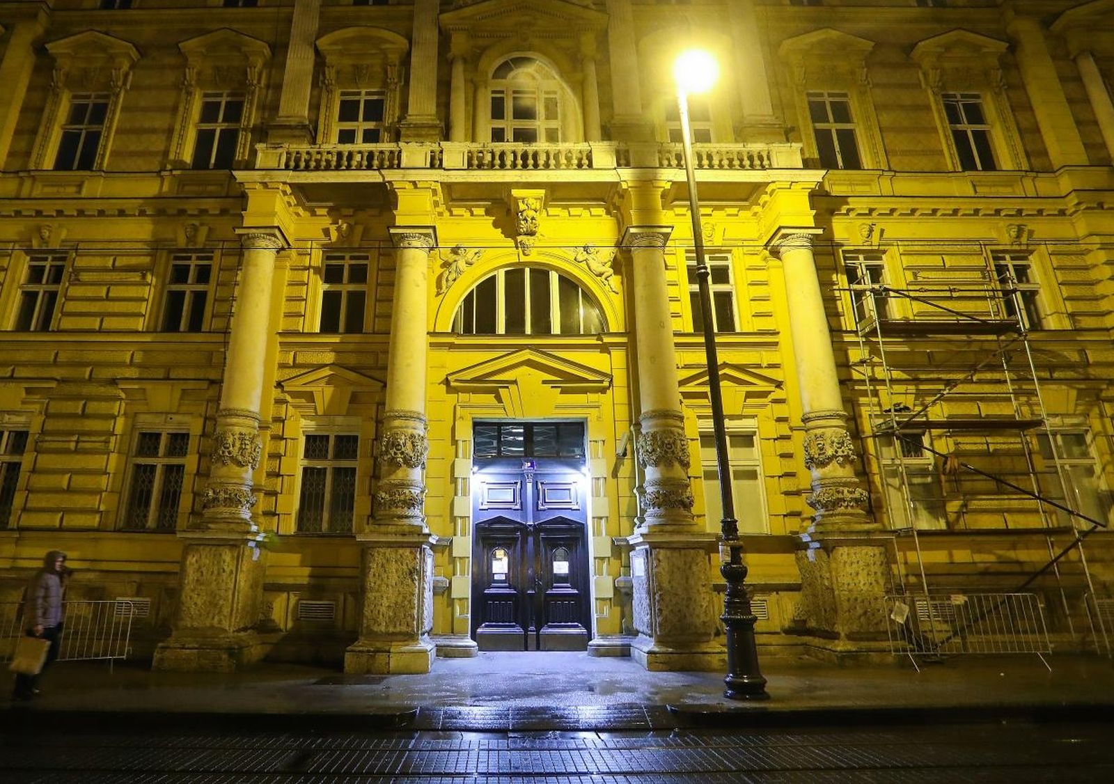 29.01.2021., Zagreb - 16. Noc muzeja  zbog pandemije koronavirusa odvija se online platformama. Arheoloski muzej koji je tesko pogodjen potresom koji je prosle godine zadesio Zagreb do daljnjega je zatvorio muzej za posjetitelje. 
Photo: Luka Stanzl/PIXSELL