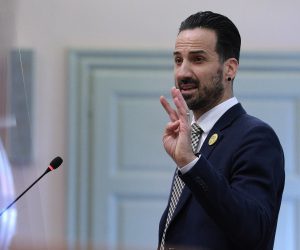 Zagreb, 24.02.2021. - Nastavak 6. sjednice Hrvatskog sabora (9,30, Hrvatski sabor, Trg svetog Marka 6). Na dnevnom redu je rasprava izmjena Zakona o otocima kojima se u taj zakon prenosi Vladina Uredba o subvencioniranju vode za ljudsku potrošnju po otočaninu. . Na dnevnom redu je rasprava izmjena Zakona o otocima kojima se u taj zakon prenosi Vladina Uredba o subvencioniranju vode za ljudsku potrošnju po otočaninu.Na slici Marin Miletić.foto HINA/ Tomislav PAVLEK/ tp