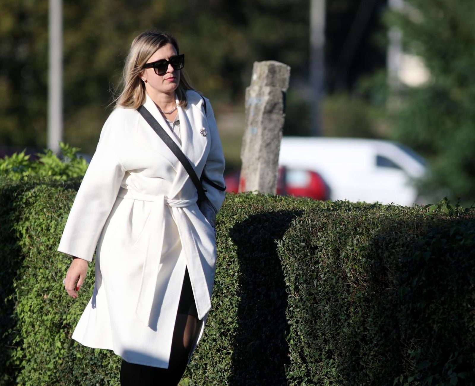 29.09.2020., Zagreb - Bivsa drzavna tajnica Josipa Rimac trebala bi biti pustena iz istraznog zatvora u Remetincu nakon cetiri mjeseca. Odvjetnica Lidija Horvat
Photo: Borna Filic/PIXSELL