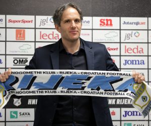 01.03.2021., Rujevica, Rijeka  - Konferencija za medije povodom predstavljanja novog trenera Hnk Rijeke Gorana Tomica.  Photo: Nel Pavletic/PIXSELL