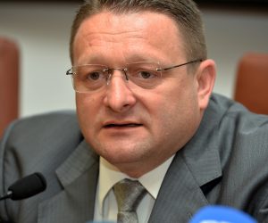 02.07.2013. Zagreb - Konferencija za medije u Ravnateljstvu policije povodom zapljene 200 grama TNT-a i desetaka automatskih pusaka. Drazen Vitez. Photo: Marko Prpic/PIXSELL