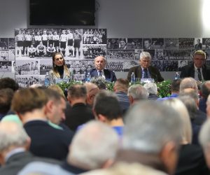 02.12.2019., Zagreb - Godisnja skupstina GNK Dinamo. Mirko Barisic, Vlatka Peras. 
Photo: Luka Stanzl/PIXSELL