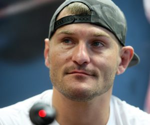04.08.2014., Zagreb - U prostorijama Fight Channela odrzana je konferencija za medije Stipe Miocica, americkog MMA borca hrvatskih korijena. Photo: Luka Stanzl/PIXSELL