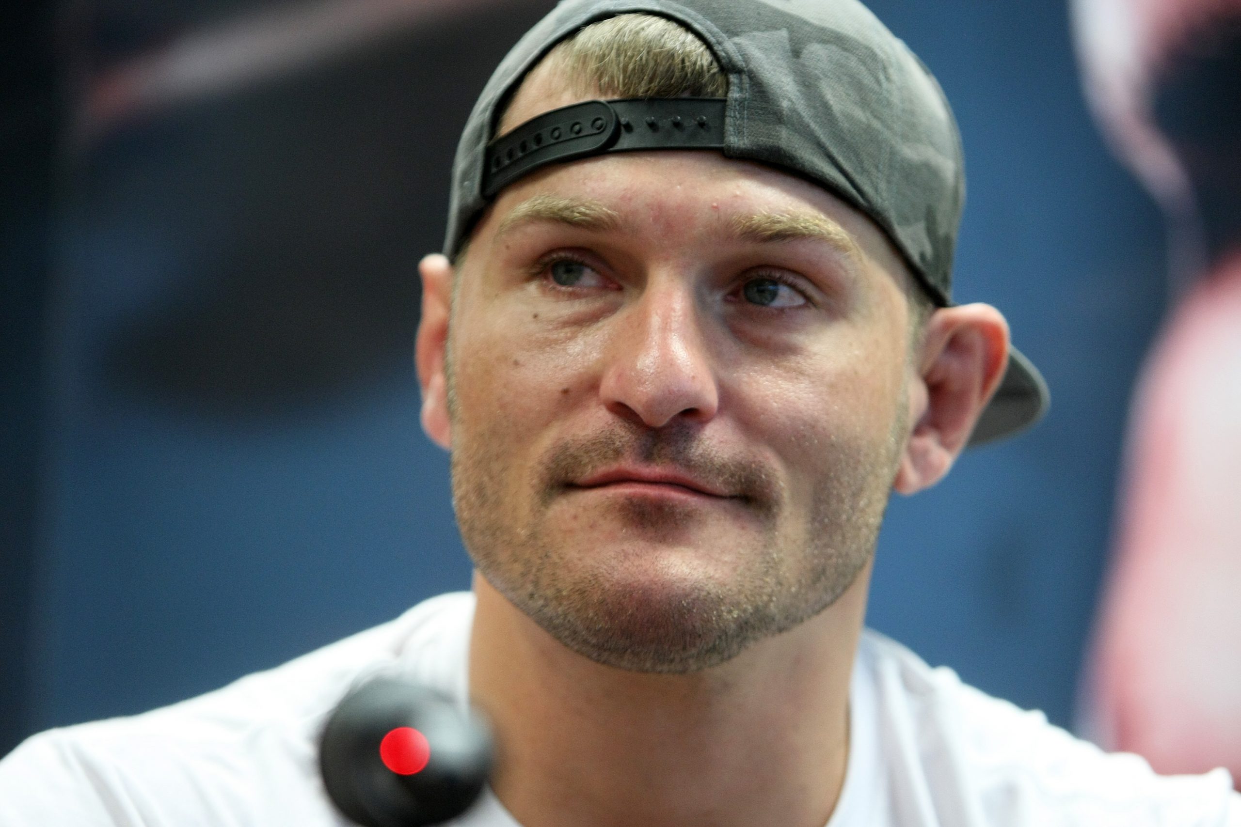 04.08.2014., Zagreb - U prostorijama Fight Channela odrzana je konferencija za medije Stipe Miocica, americkog MMA borca hrvatskih korijena. Photo: Luka Stanzl/PIXSELL