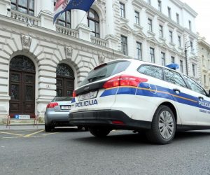 05.02.2018., Zagreb - Zbog dojave o bombi evakuirana zgrada Zupanijskog suda i sigurnost je podignuta na visu razinu. 
Photo: Sanjin Strukic/PIXSELL