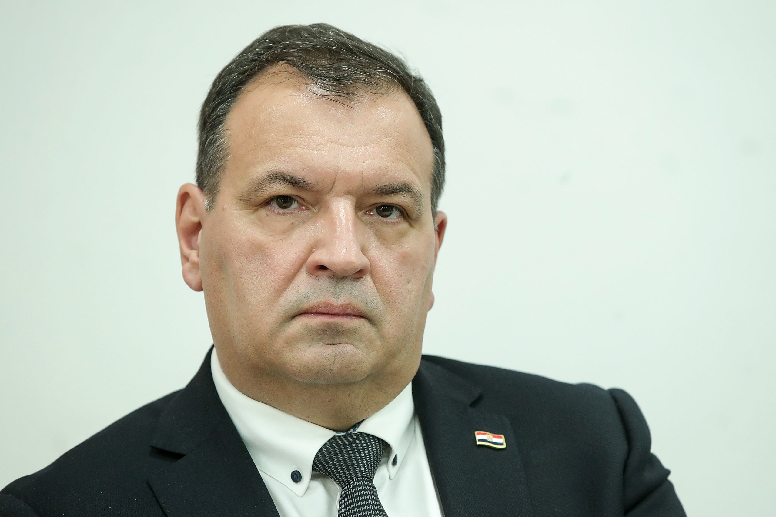 05.02.2020., Zagreb - Povodom svjetskog dana bolesnika 11. veljace, Udruga hrvatskih pacijenata 14. put dodijelila je Zahvalnicu za najsestru-tehnicara i najlijecnika. Za najlijecnicu u 2019. godinu proglasena je Ksenija Kaleb, a titulu najsestre-najtehnicara za 2019. godinu ponijela je Verica Farkas. Priznanja su dodjelili ministar zdravstva Vili Beros i predsjednik Udruge hrvatskih pacijenata Marijo Drlje. 
Photo: Goran Stanzl/PIXSELL