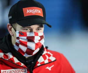 06.01.2021., Zagreb - Druga voznja muskog slaloma Audi FIS Svjetskog skijaskog kupa Snow Queen Trophy. Filip Zubcic Photo: Luka Stanzl/PIXSELL