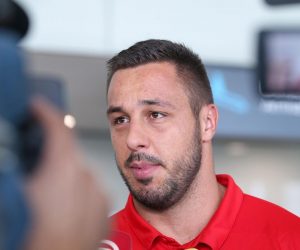 06.10.2019., Zracna luka Franjo Tudjman, Zagreb - Sandra Perkovic i Filip Mihaljevic dosli sa Svjetskog prvenstva u atletici koje je odrzano u Dohi. 
Photo: Luka Stanzl/PIXSELL