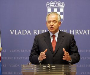 29.05.2007., Zagreb - Vlada,  konferencija za medije premijera dr. Ive Sanadera.
Photo: Slavko Midzor/PIXSELL