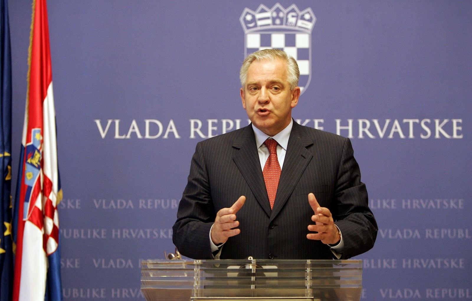 29.05.2007., Zagreb - Vlada,  konferencija za medije premijera dr. Ive Sanadera.
Photo: Slavko Midzor/PIXSELL
