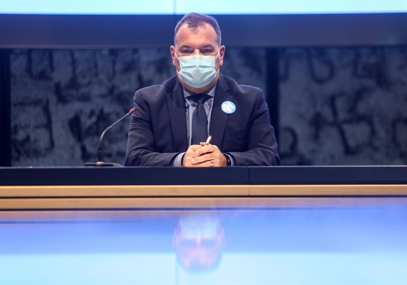 8.3.2021., Zagreb - Konferencija za medije Stozera civilne zastite Rh u Nacionalnoj i sveucilisnoj knjiznici.  Photo: Marin Tironi/PIXSELL