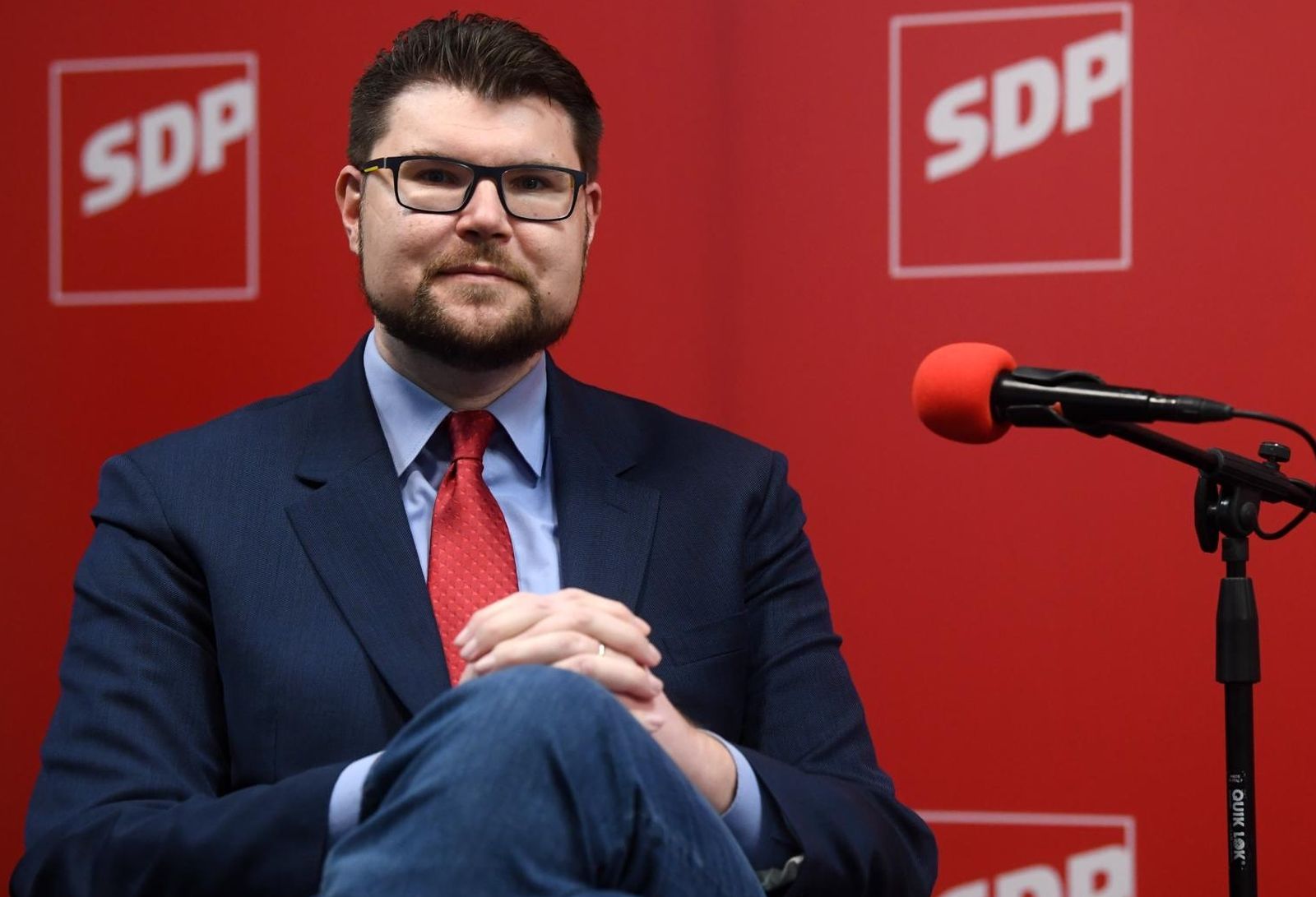 08.03.2021., Zagreb - Predsjednik SDP-a Pedja Grbin ugostio je umjetnicu Arijanu Lekic-Fridrih, koja je uz Andreu Kastelan autorica drustveno inovativnog projekta Od5Do95. 
Photo: Marko Lukunic/PIXSELL
