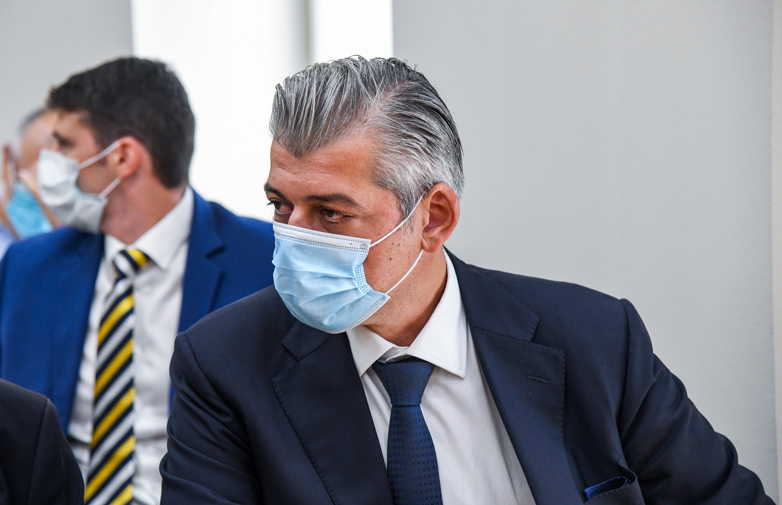 08.07.2020., Zagreb  - Sudjenje Josipu Protegi i ostalima u aferi "Bankomat" pocinje iznova pred novim sudskim vijecem.  Josip Protega 
Photo: Josip Regovic/PIXSELL
