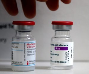 09.02.2021.,Sibenik - U sibenskom Domu zdravlja prvih 10 pacijenta u Hrvatskoj cijepljeni su cjepivom AstraZeneca.
Photo: Dusko Jaramaz/PIXSELL