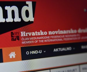 Internetska stranica Hrvatskog novinarskog društva 09.08.2018., Sibenik - Internetska stranica Hrvatskog novinarskog drustva
Photo: Hrvoje Jelavic/PIXSELL