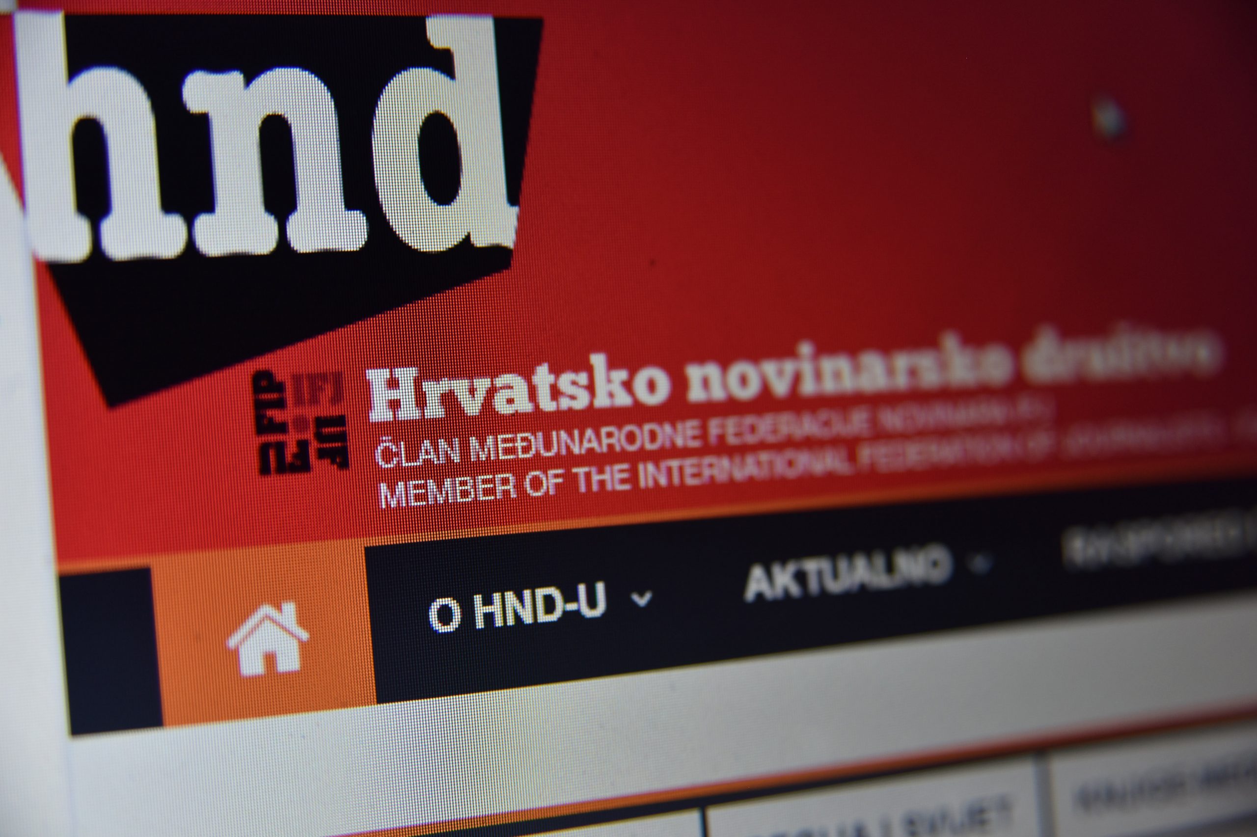 Internetska stranica Hrvatskog novinarskog društva 09.08.2018., Sibenik - Internetska stranica Hrvatskog novinarskog drustva
Photo: Hrvoje Jelavic/PIXSELL