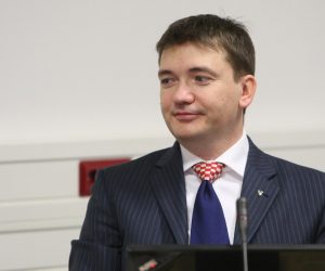 19.01.2010. Zagreb, Hrvatska - Sjednica Programskog Vijeca HRT-a. Sinisa Grgic.
Photo: Petar Glebov/PIXSELL