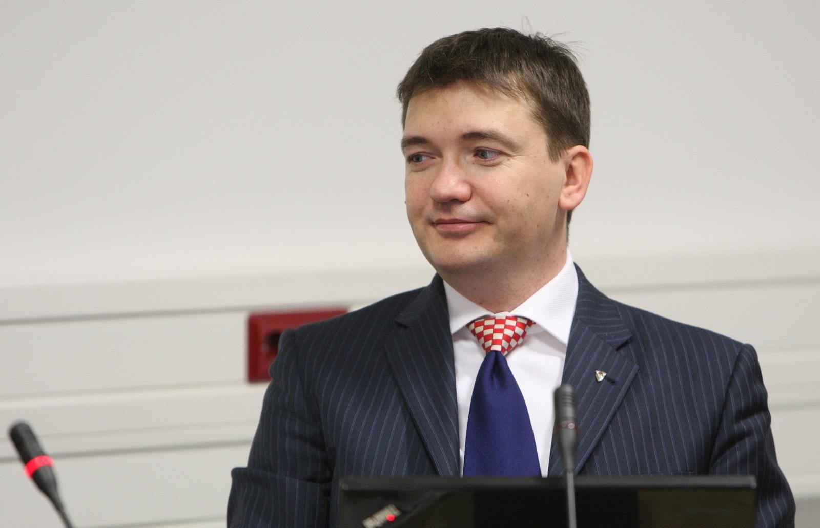 19.01.2010. Zagreb, Hrvatska - Sjednica Programskog Vijeca HRT-a. Sinisa Grgic.
Photo: Petar Glebov/PIXSELL