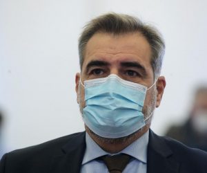 10.3.2021., Zagreb - Nadan Vidosevic na danasnjem rocistu pred Zupanijskim sudom iznosi obranu. 
Photo: Goran Stanzl/PIXSELL