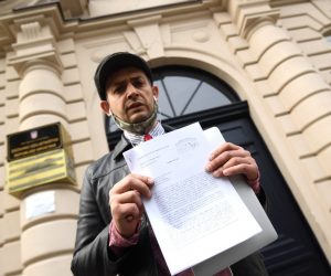 11.03.2021., Zagreb - Stjepan Perko podnio kaznenu prijavu DORH-u protiv Bandicevih suradnika i kako bi primorao institucije da ipak cinjenicno utvrde sve sto se događdjlo kobne noci u kojoj je preminuo gradonacelnik Zagreba. 
Photo: Marko Lukunic/PIXSELL