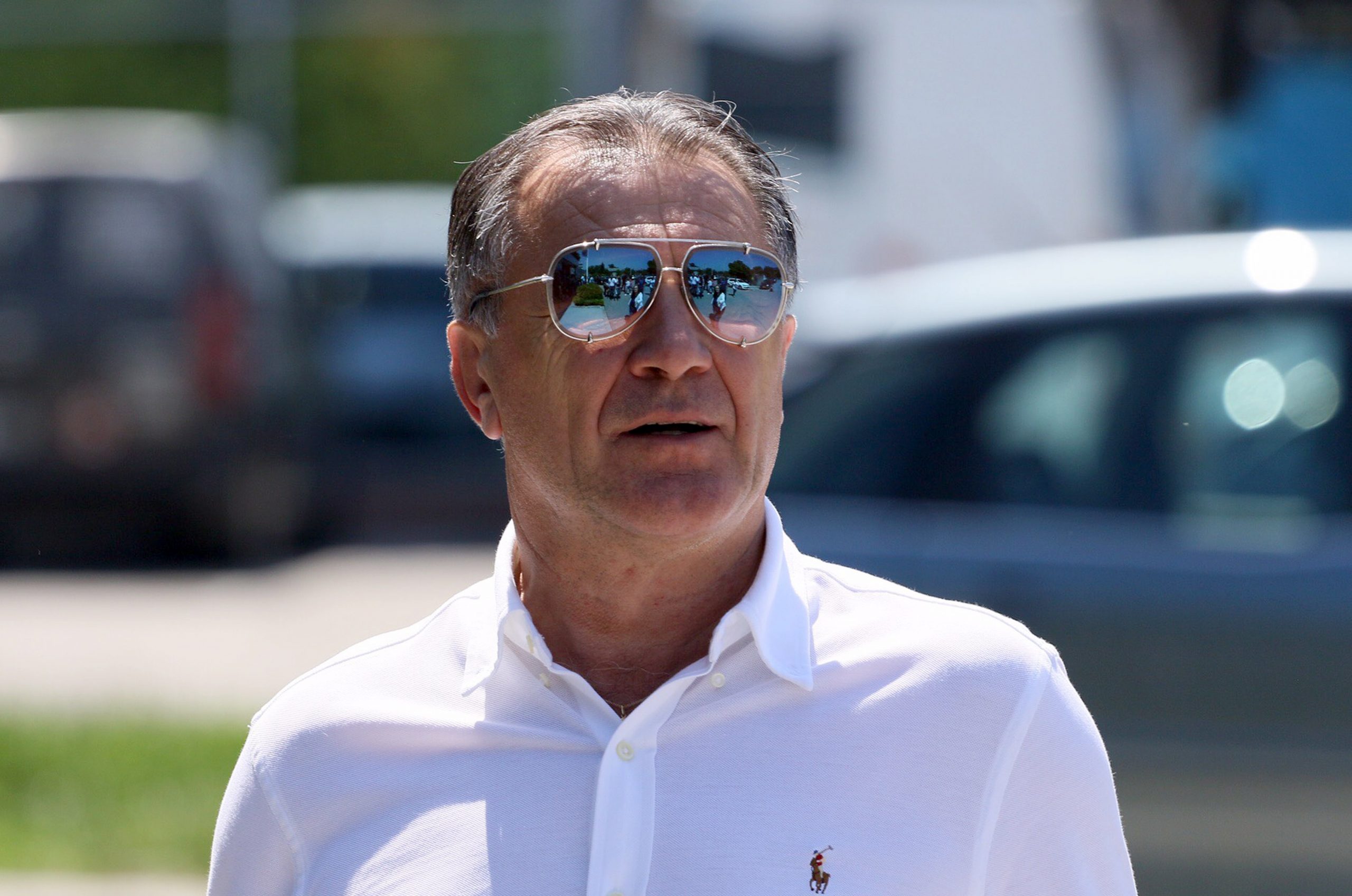 11.06.2019., Sarajevo, Bosna i Hercegovina - Zdravko Mamic dolazi u zgradu suda u Sarajevu. Zdravku Mamicu jutros je urucen poziv za saslusanje pred Sudom BiH na temelju tjeralice koju su za njim raspisale vlasti u Hrvatskoj. Photo: STR-2222/PIXSELL