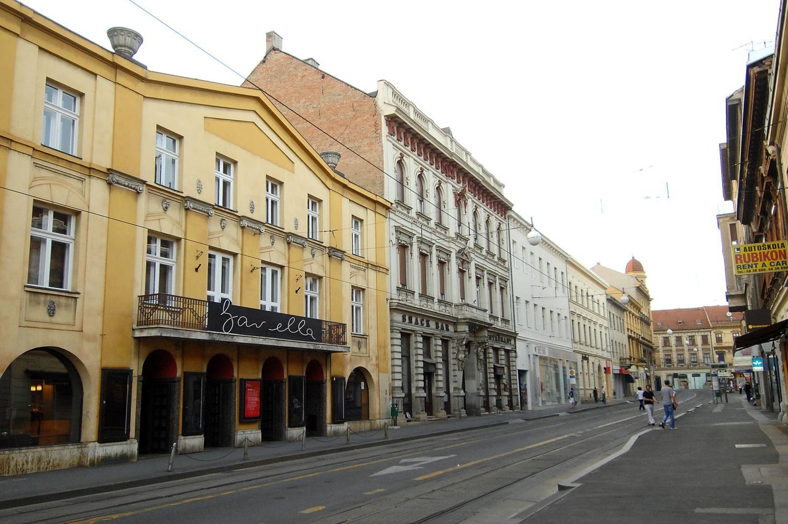 06.08.2012., Zagreb - Kazaliste Gavella, zgrada.
Photo: Luka Stanzl/PIXSELL