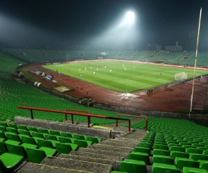 12.11.2020.,Stadion Asim Ferhatovic Hase, Sarajevo, Bosna i Hercegovina - Prijateljska nogometna utakmica izmedju reprezentacija Bosne i Hercegovine i Irana igra se bez publike zbog povecanog broja zarezenih virusom Covid-19.
Photo: Armin Durgut/PIXSELL