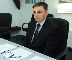 13.04.2016., Osijek - Na Zupanijskom sudu izrecena je presuda Blazu Topalovicu i dr., bivsem vrhu PU vukovarsko-srijemske zupanije za zlouporabu polozaja i primanje mita. Photo: Davor Javorovic/PIXSELL