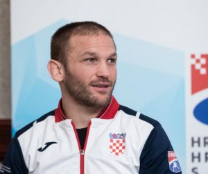 14.01.2021., Zagreb - U Hotelu Westin odrzana je konferencija za novinare povodom 8. hrvackog turnira United World Wrestling (UWW) Zagreb Open Grand Prix 2021., koji ce se odrzati 16. i 17. sijecnja u maloj dvorani Doma sportova. Ihar Pietrenka.
Photo: Davor Puklavec/PIXSELL