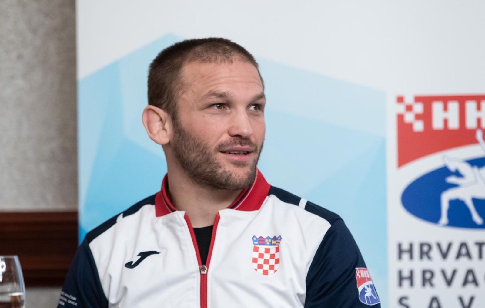14.01.2021., Zagreb - U Hotelu Westin odrzana je konferencija za novinare povodom 8. hrvackog turnira United World Wrestling (UWW) Zagreb Open Grand Prix 2021., koji ce se odrzati 16. i 17. sijecnja u maloj dvorani Doma sportova. Ihar Pietrenka.
Photo: Davor Puklavec/PIXSELL