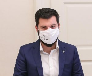 14.10.2020., Zagreb - Mate Rimac, osnivac i direktor tvrtke Rimac Automobili, sastao se s predsjednikom Vlade Andrejom Plenkovicem u Banskim dvorima. Photo: Luka Stanzl/PIXSELL
