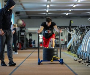 15.02.2021., Zagreb - Sparta Gym, jedna od vecih dvorana za vjezbanje, ponovo je otvorila svoja vrata za vjezbace koji se moraju pridrzavati epidemioloskih mjera. Photo: Jurica Galoic/PIXSELL