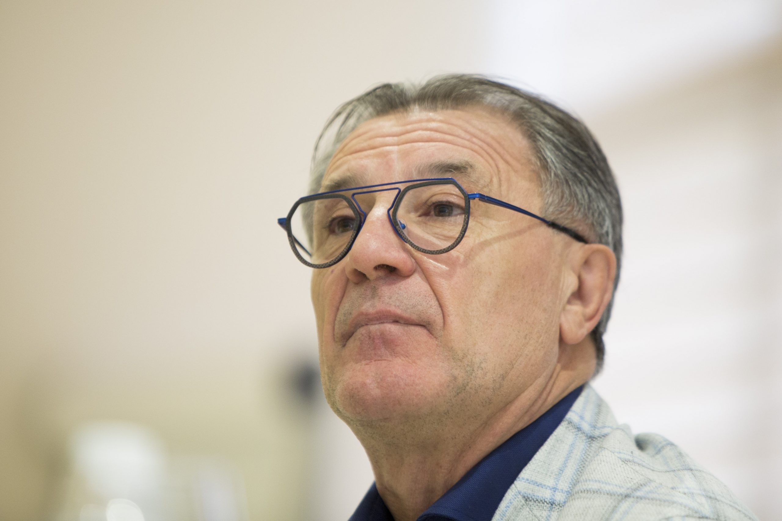16.03.2021. Mostar, Bosna i Hercegovina - Zdravko Mamic nakon potvrdjene zatvorske kazne sazvao konferenciju za medije.
Photo: Denis Kapetanovic /PIXSELL