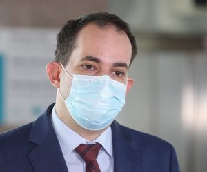 17.03.2021. Zagreb - Ministar Ivan Malenica prije satanka uzeg kabineta Vlade RH obrati ose medijima i dao izjavu o navodima Zdravka Mamica  o potkupljivanju sudaca. Photo:Zeljko Lukunic/PIXSELL