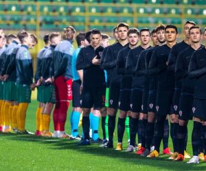 17.11.2020., Pula - Kvalifikacijska utakmica za U21 Europsko prvenstvo, Hrvatska - Litva. Photo: Srecko Niketic/PIXSELL