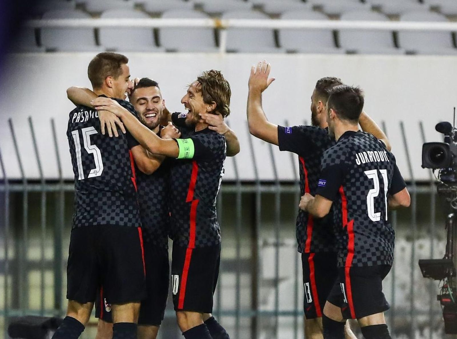 17.11.2020., stadion Poljud, Split - Utakmica Lige nacija, skupina A3, Hrvatska - Portugal. Photo: Milan Sabic/PIXSELL