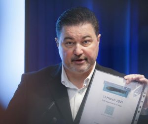18.03.2021., Zagreb - Na Zagrebackom velesajmu, stranka Agrameri predstavila svoj izborni program i kandidata Hermana Vukusica.
Photo: Robert Anic/PIXSELL