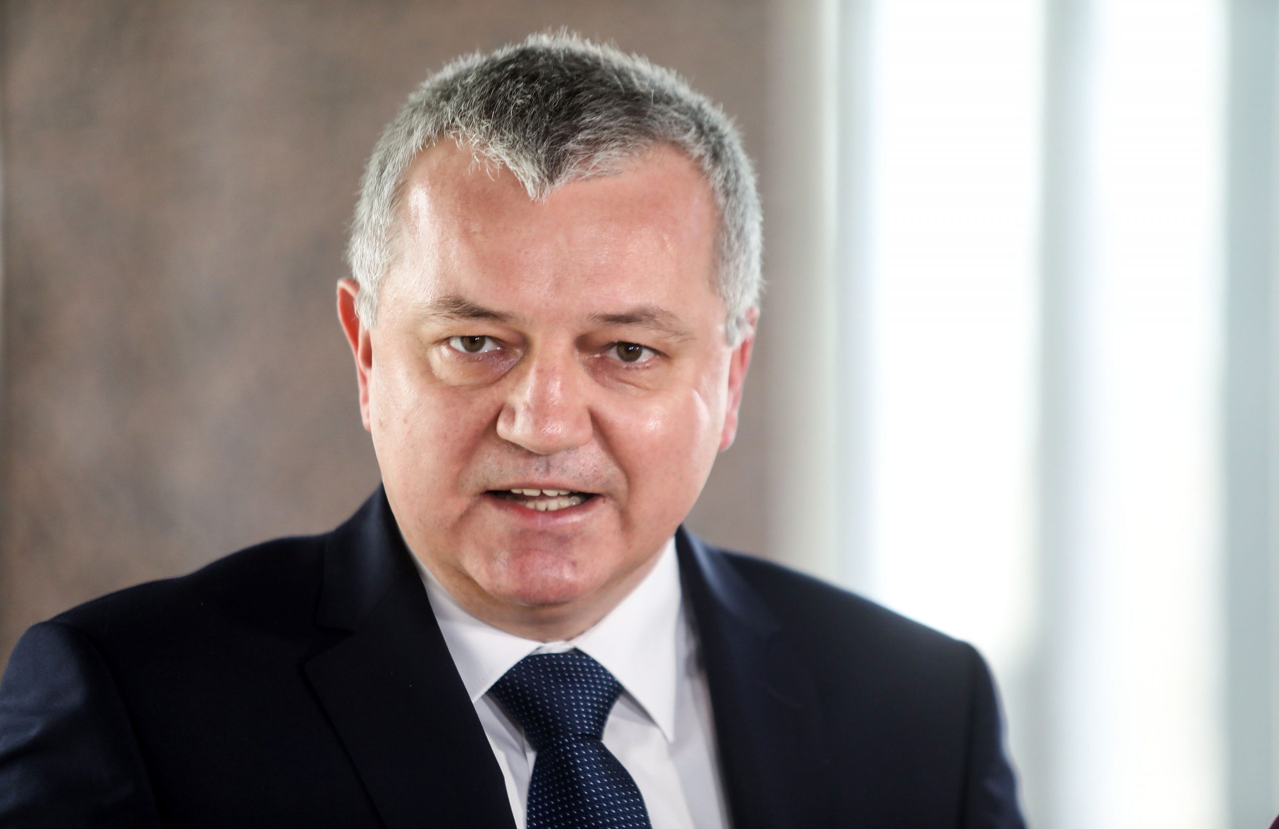 18.03.2021., Zagreb - U Nacionalnoj i sveucilisnoj knjiznici odrzana je 49. sjednica Vlade RH. Clanovi vlade dobili su informacije o trenutnom stanju vezanom za koronavirus, a na dnevnom redu je bio i prijedlog izmjena i dopuna Zakona o popisu stanovnistva, kucanstava i stanova u Republici Hrvatskoj 2021. godine. Darko Horvat.
Photo: Marin Tironi/PIXSELL