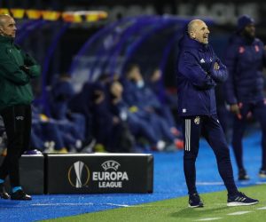 18.03.2021. Zagreb, stadion Maksimir - Uzvratna utakmica osmine finala Europske nogometne lige: GNK Dinamo Zagreb -  Tottenham Hotspur .Damir Krznar 
Photo: Goran Stanzl/PIXSELL