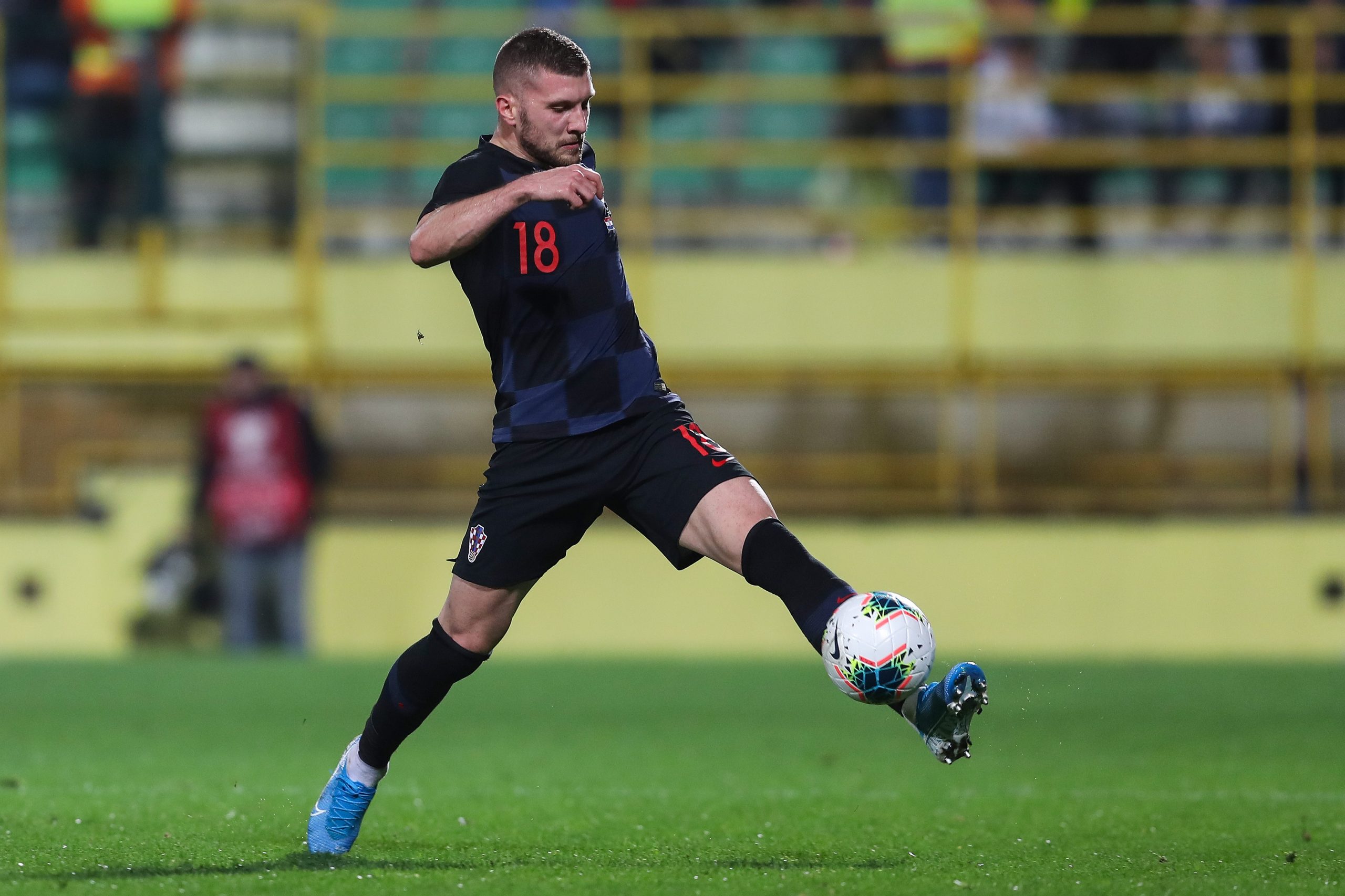 19.11.2019., Stadion Aldo Drosina, Pula - Prijateljska nogometna utakmica, Hrvatska - Gruzija. Ante Rebic
Photo: Luka Stanzl/PIXSELL